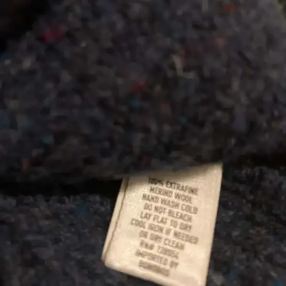 Bonobos Men's Donegal Crew Neck Ribbed Speckled Sweater Size S - Picture 6 of 7